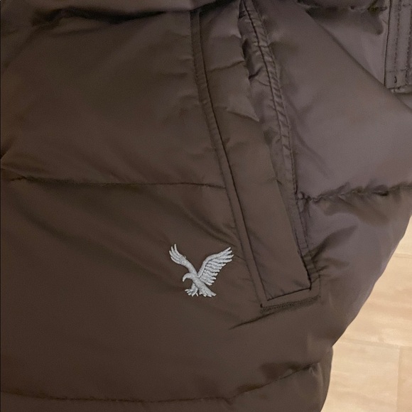 American Eagle Outfitters puffer Vest with Faux Fur - Picture 3 of 5